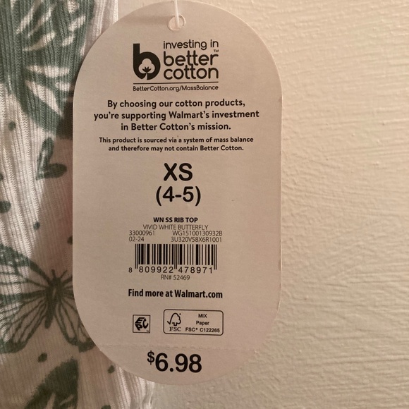 NWT 2 shirts, 2 shorts---Wonder nation XS 4-5 - Picture 4 of 16